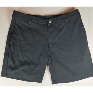 Lululemon Men's Commission Shorts 7" Inseam Size 34 Black Casual Golf
